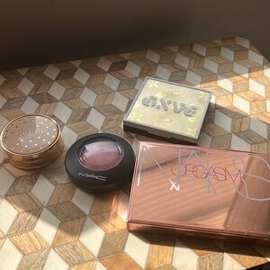 NARS,Mac,Gucci,GXVE blushes